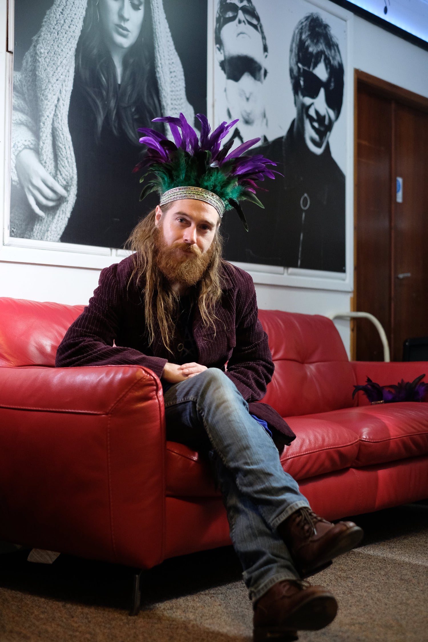Tall Feather Crowns